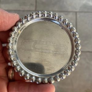 Mudpie Paper Clip Plate - Small Round